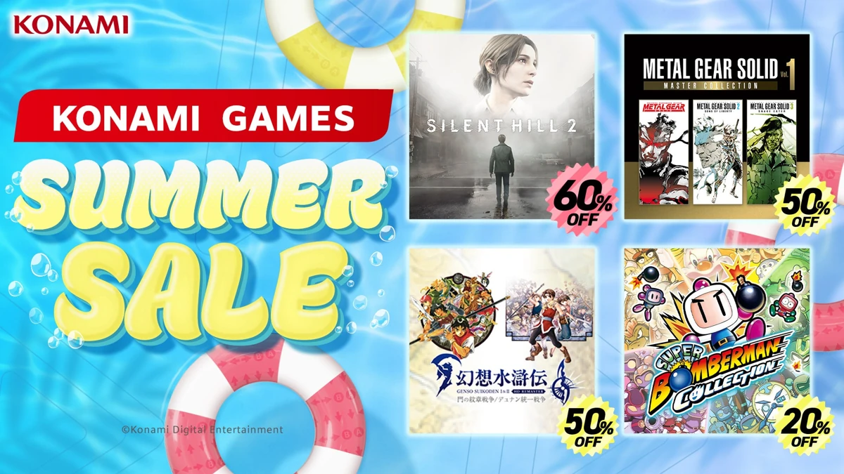 KONAMI「Summer SALE Part 2」が開催中！『SILENT HILL 2』などが最大80%オフで登場